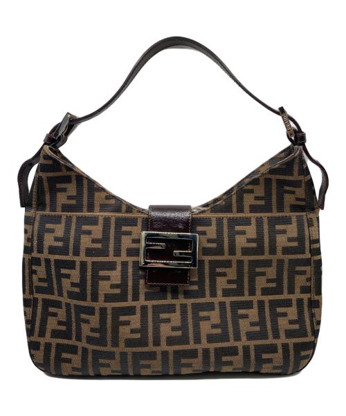 FENDI（フェンディ）FENDI (フェンディ) マンマバケット/ワンショルダーバッグ ブラウンの古着・服飾アイテム