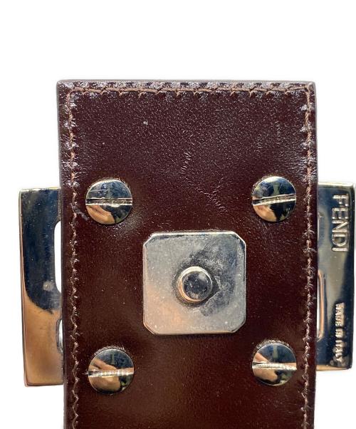 FENDI（フェンディ）FENDI (フェンディ) マンマバケット/ワンショルダーバッグ ブラウンの古着・服飾アイテム