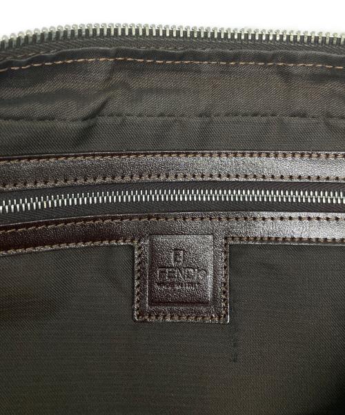 FENDI（フェンディ）FENDI (フェンディ) ハンドバッグ　ズッカ ブラウンの古着・服飾アイテム