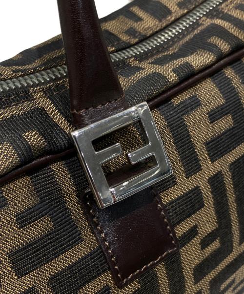 FENDI（フェンディ）FENDI (フェンディ) ハンドバッグ　ズッカ ブラウンの古着・服飾アイテム