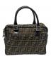 FENDI（フェンディ）の古着「ハンドバッグ　ズッカ」｜ブラウン
