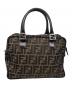 FENDI (フェンディ) ハンドバッグ　ズッカ ブラウン：110000円