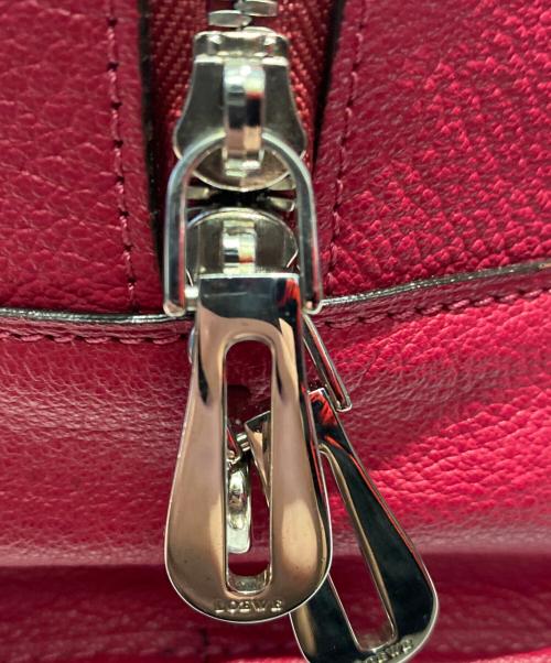 LOEWE（ロエベ）LOEWE (ロエベ) アマソナ ハンドバッグ ショッキングピンクの古着・服飾アイテム