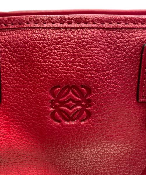 LOEWE（ロエベ）LOEWE (ロエベ) アマソナ ハンドバッグ ショッキングピンクの古着・服飾アイテム
