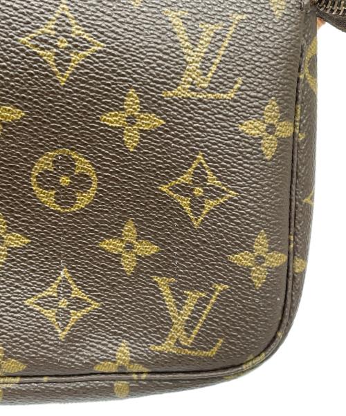 LOUIS VUITTON（ルイ ヴィトン）LOUIS VUITTON (ルイ ヴィトン) ポシェット・アクセソワール ブラウンの古着・服飾アイテム