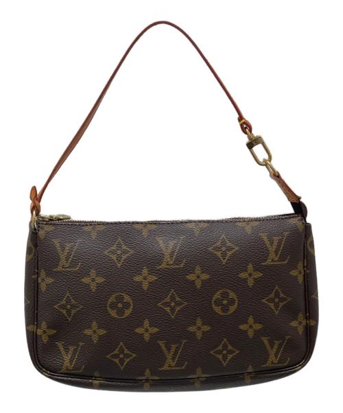 LOUIS VUITTON（ルイ ヴィトン）LOUIS VUITTON (ルイ ヴィトン) モノグラムポシェットアクセソワール ブラウンの古着・服飾アイテム
