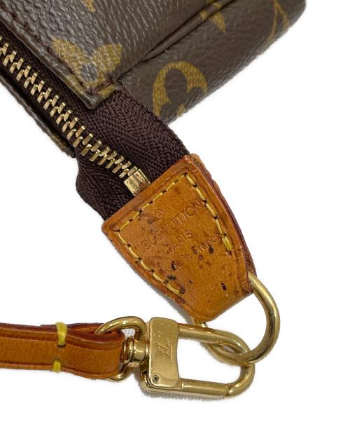 LOUIS VUITTON（ルイ ヴィトン）LOUIS VUITTON (ルイ ヴィトン) モノグラムポシェットアクセソワール ブラウンの古着・服飾アイテム