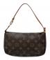 LOUIS VUITTON（ルイ ヴィトン）の古着「モノグラムポシェットアクセソワール」｜ブラウン