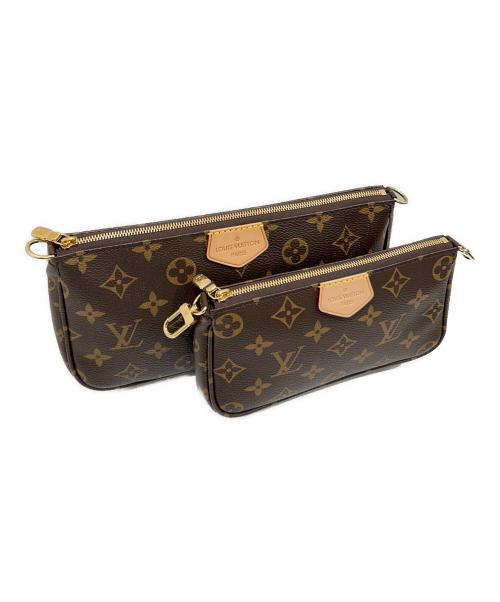 LOUIS VUITTON（ルイ ヴィトン）LOUIS VUITTON (ルイ ヴィトン) ミュルティ ポシェット アクセソワール カーキの古着・服飾アイテム