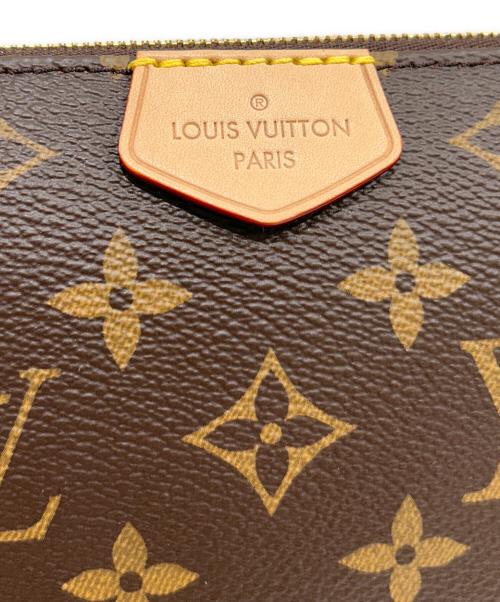 LOUIS VUITTON（ルイ ヴィトン）LOUIS VUITTON (ルイ ヴィトン) ミュルティ ポシェット アクセソワール カーキの古着・服飾アイテム