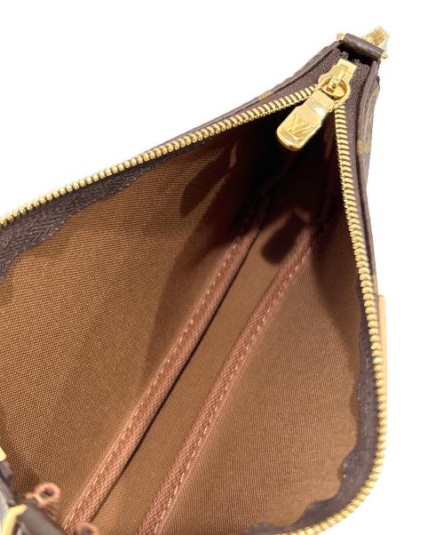 LOUIS VUITTON（ルイ ヴィトン）LOUIS VUITTON (ルイ ヴィトン) ミュルティ ポシェット アクセソワール カーキの古着・服飾アイテム