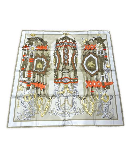 HERMES（エルメス）HERMES (エルメス) Carre 90/カレ 90/BRIDES ET DESTIN/可愛らしい花嫁 サイズ:90の古着・服飾アイテム