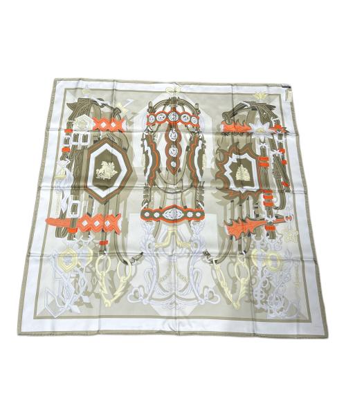 HERMES（エルメス）HERMES (エルメス) Carre 90/カレ 90/BRIDES ET DESTIN/可愛らしい花嫁 サイズ:90の古着・服飾アイテム