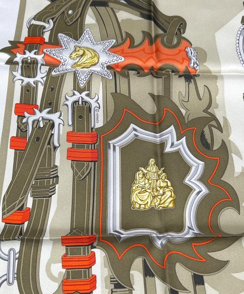 HERMES（エルメス）HERMES (エルメス) Carre 90/カレ 90/BRIDES ET DESTIN/可愛らしい花嫁 サイズ:90の古着・服飾アイテム