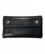 CHROME HEARTSクロムハーツ）の古着「WAVE CROSS BTN」｜ブラック