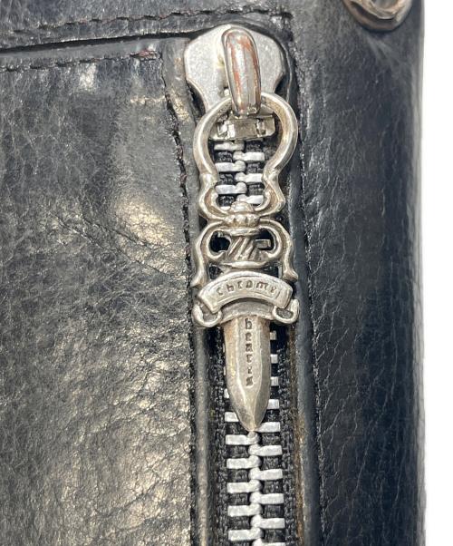 CHROME HEARTS（クロムハーツ）CHROME HEARTS (クロムハーツ) WAVE CROSS BTN ブラックの古着・服飾アイテム