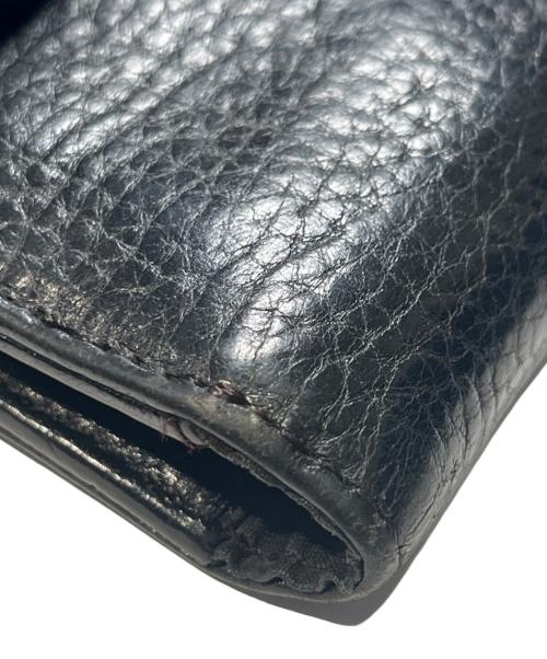 CHROME HEARTS（クロムハーツ）CHROME HEARTS (クロムハーツ) WAVE CROSS BTN ブラックの古着・服飾アイテム