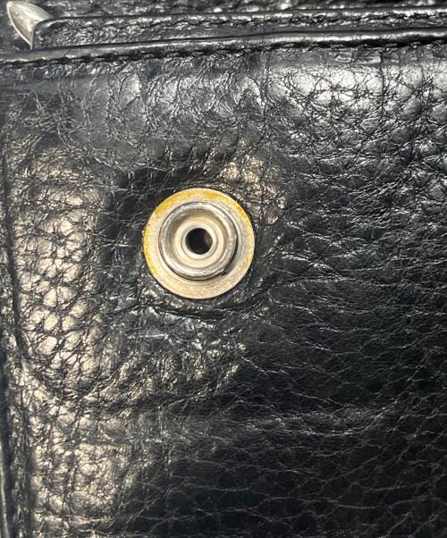 CHROME HEARTS（クロムハーツ）CHROME HEARTS (クロムハーツ) WAVE CROSS BTN ブラックの古着・服飾アイテム