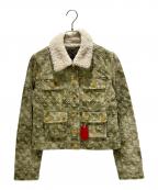 ）の古着「カモフラデニムジャケット RW082W WNJA31CON」｜オリーブ