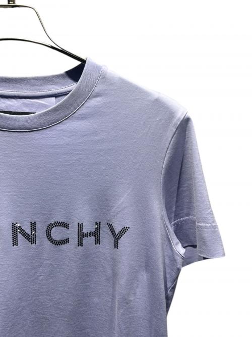 GIVENCHY（ジバンシィ）GIVENCHY (ジバンシィ) ラインストーンロゴTシャツ/BW70AS3YGQ パープル サイズ:Sの古着・服飾アイテム