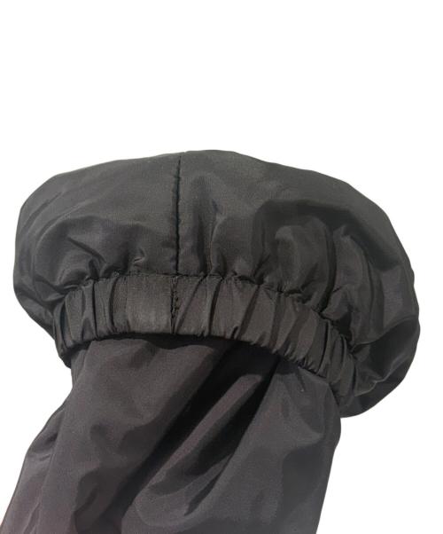 PRADA（プラダ）PRADA (プラダ) ロゴプレートナイロンジャケット ブラック サイズ:38の古着・服飾アイテム