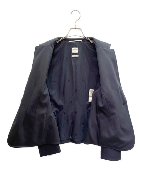 HERMES（エルメス）HERMES (エルメス) 1Bテーラードジャケット ネイビー サイズ:38の古着・服飾アイテム
