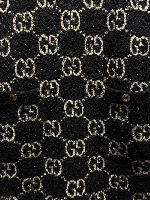 GUCCI（グッチ）GUCCI (グッチ) GGニットワンピース ブラック サイズ:Sの古着・服飾アイテム