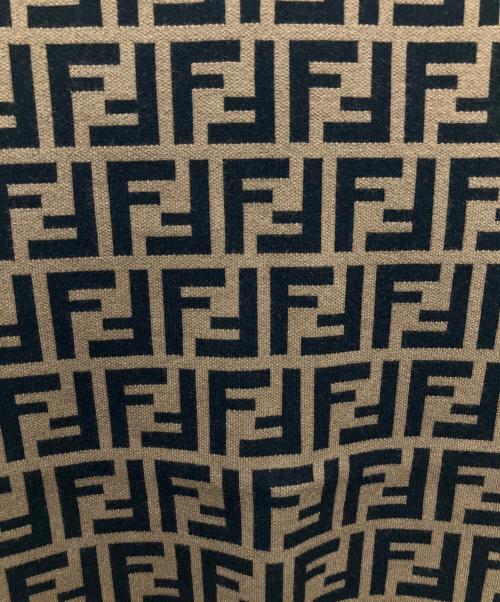 FENDI（フェンディ）FENDI (フェンディ) ズッカニット ブラウン サイズ:38の古着・服飾アイテム
