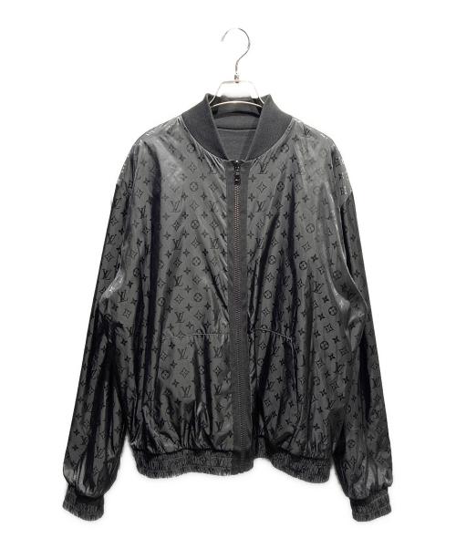 LOUIS VUITTON（ルイ ヴィトン）LOUIS VUITTON (ルイ ヴィトン) モノグラムリバーシブルジャケット/レザー/RM241Q ZLW HON40W ブラック サイズ:Lの古着・服飾アイテム
