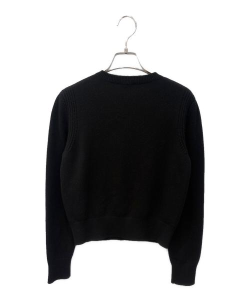 CHANEL（シャネル）CHANEL (シャネル) ココマークエンブレムニット ブラック サイズ:36の古着・服飾アイテム