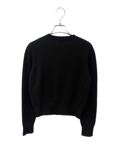 CHANEL（シャネル）CHANEL (シャネル) ココマークエンブレムニット ブラック サイズ:36の古着・服飾アイテム
