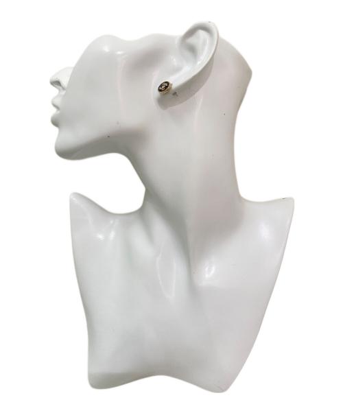 CHANEL（シャネル）CHANEL (シャネル) ココマークオーバルピアス ブラックの古着・服飾アイテム