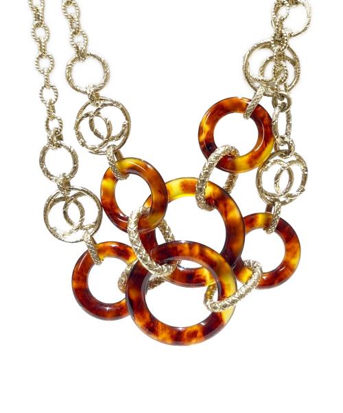 CHANEL（シャネル）CHANEL (シャネル) サークルデザインココマークネックレスの古着・服飾アイテム