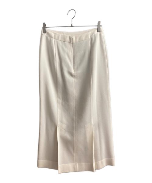 CHANEL（シャネル）CHANEL (シャネル) ロングスカート ホワイト サイズ:38の古着・服飾アイテム