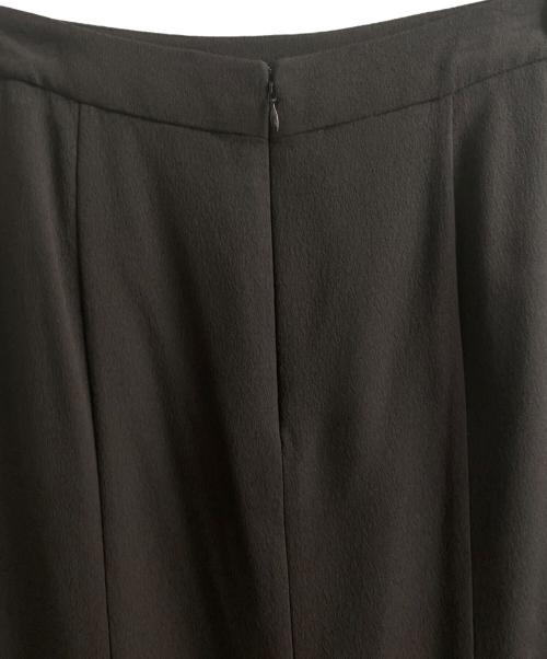 CHANEL（シャネル）CHANEL (シャネル) シルクロングスカート ブラック サイズ:38の古着・服飾アイテム
