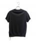 HERMES (エルメス) カシミヤ 半袖ニット ブラック サイズ:38：50000円