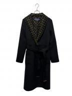 LOUIS VUITTONルイ ヴィトン）の古着「モノグラムガウンコート」｜ブラック