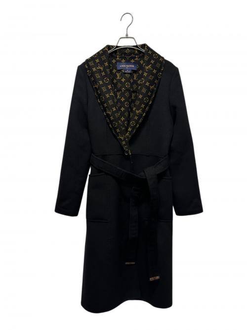 LOUIS VUITTON（ルイ ヴィトン）LOUIS VUITTON (ルイ ヴィトン) モノグラムガウンコート ブラック サイズ:38の古着・服飾アイテム