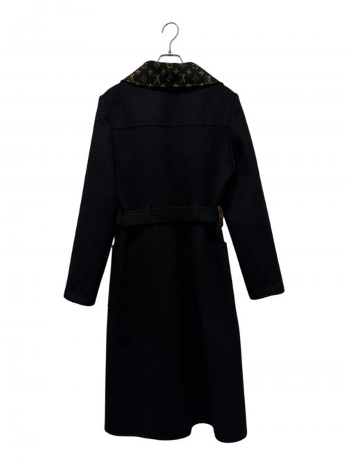 LOUIS VUITTON（ルイ ヴィトン）LOUIS VUITTON (ルイ ヴィトン) モノグラムガウンコート ブラック サイズ:38の古着・服飾アイテム