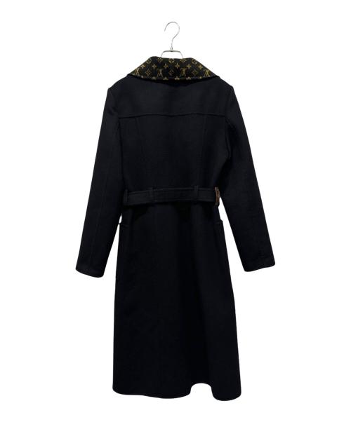 LOUIS VUITTON（ルイ ヴィトン）LOUIS VUITTON (ルイ ヴィトン) モノグラムガウンコート ブラック サイズ:38の古着・服飾アイテム