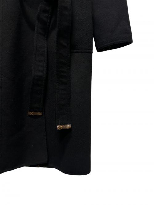 LOUIS VUITTON（ルイ ヴィトン）LOUIS VUITTON (ルイ ヴィトン) モノグラムガウンコート ブラック サイズ:38の古着・服飾アイテム