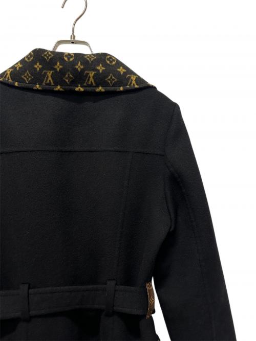 LOUIS VUITTON（ルイ ヴィトン）LOUIS VUITTON (ルイ ヴィトン) モノグラムガウンコート ブラック サイズ:38の古着・服飾アイテム