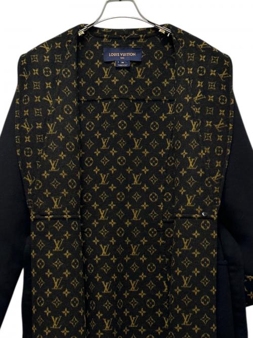 LOUIS VUITTON（ルイ ヴィトン）LOUIS VUITTON (ルイ ヴィトン) モノグラムガウンコート ブラック サイズ:38の古着・服飾アイテム