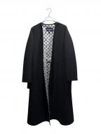 LOUIS VUITTONルイ ヴィトン）の古着「モノグラムラップコート」｜ブラック