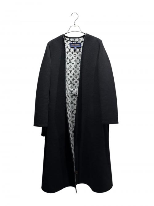 LOUIS VUITTON（ルイ ヴィトン）LOUIS VUITTON (ルイ ヴィトン) モノグラムラップコート ブラック サイズ:36の古着・服飾アイテム