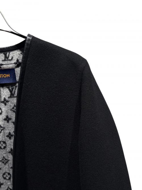 LOUIS VUITTON（ルイ ヴィトン）LOUIS VUITTON (ルイ ヴィトン) モノグラムラップコート ブラック サイズ:36の古着・服飾アイテム