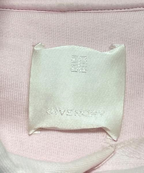 GIVENCHY（ジバンシィ）GIVENCHY (ジバンシィ) DISNEY (ディズニー) 101ドッグロゴ スウェットパーカー ピンク サイズ:Sの古着・服飾アイテム