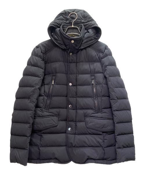 MOORER（ムーレー）MOORER (ムーレー) CRAIG-KN ダウンジャケット ブラック サイズ:46の古着・服飾アイテム