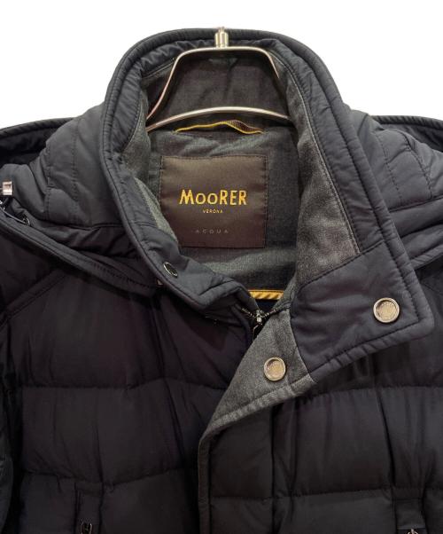 MOORER（ムーレー）MOORER (ムーレー) CRAIG-KN ダウンジャケット ブラック サイズ:46の古着・服飾アイテム