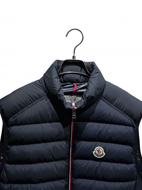 MONCLER（モンクレール）MONCLER (モンクレール) RABUONS/ライトダウンベスト ネイビー サイズ:2の古着・服飾アイテム
